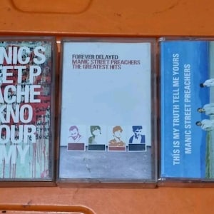 MANIC STREET PREACHERS Cassette Tapes