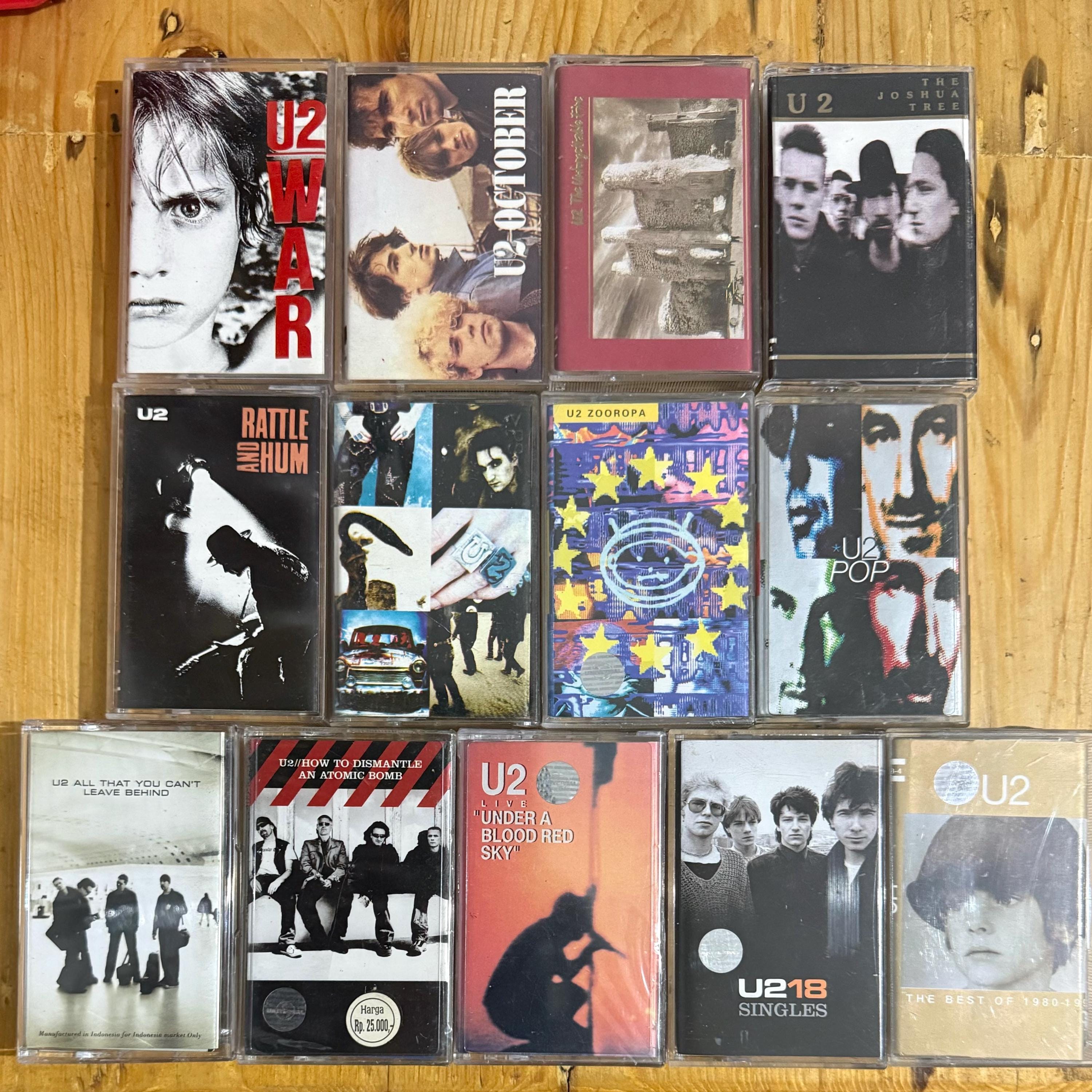 U2 U2 Cassette Tapes - Etsy