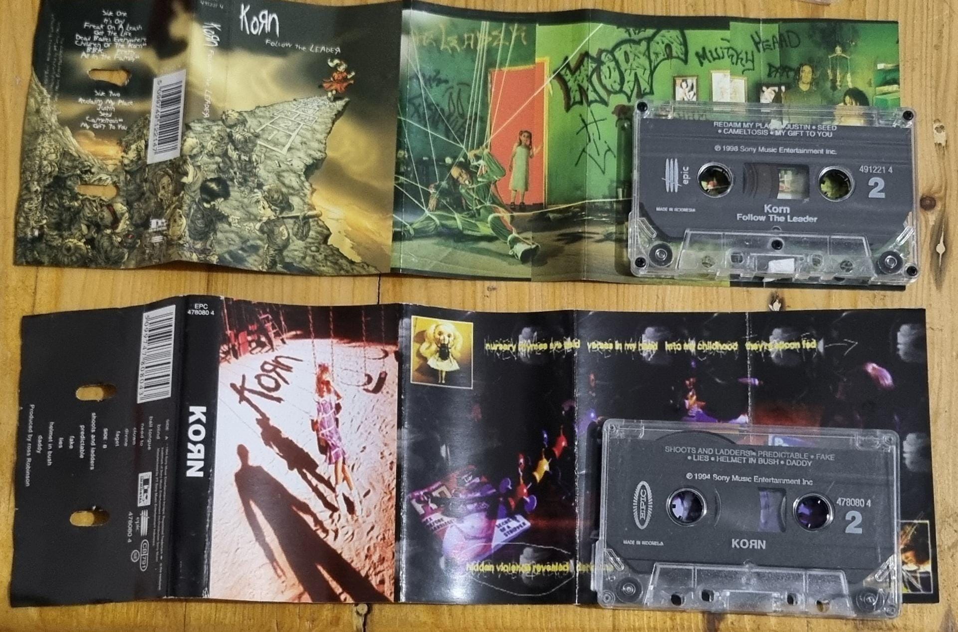 KORN カセットテープ - Etsy 日本