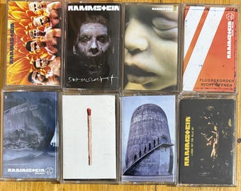 Rammstein-Kassetten-Tonbänder