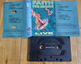 国内盤FAITH NO MORE 他10タイトルセット FAITH NO MORE Cassette Tape - Etsy