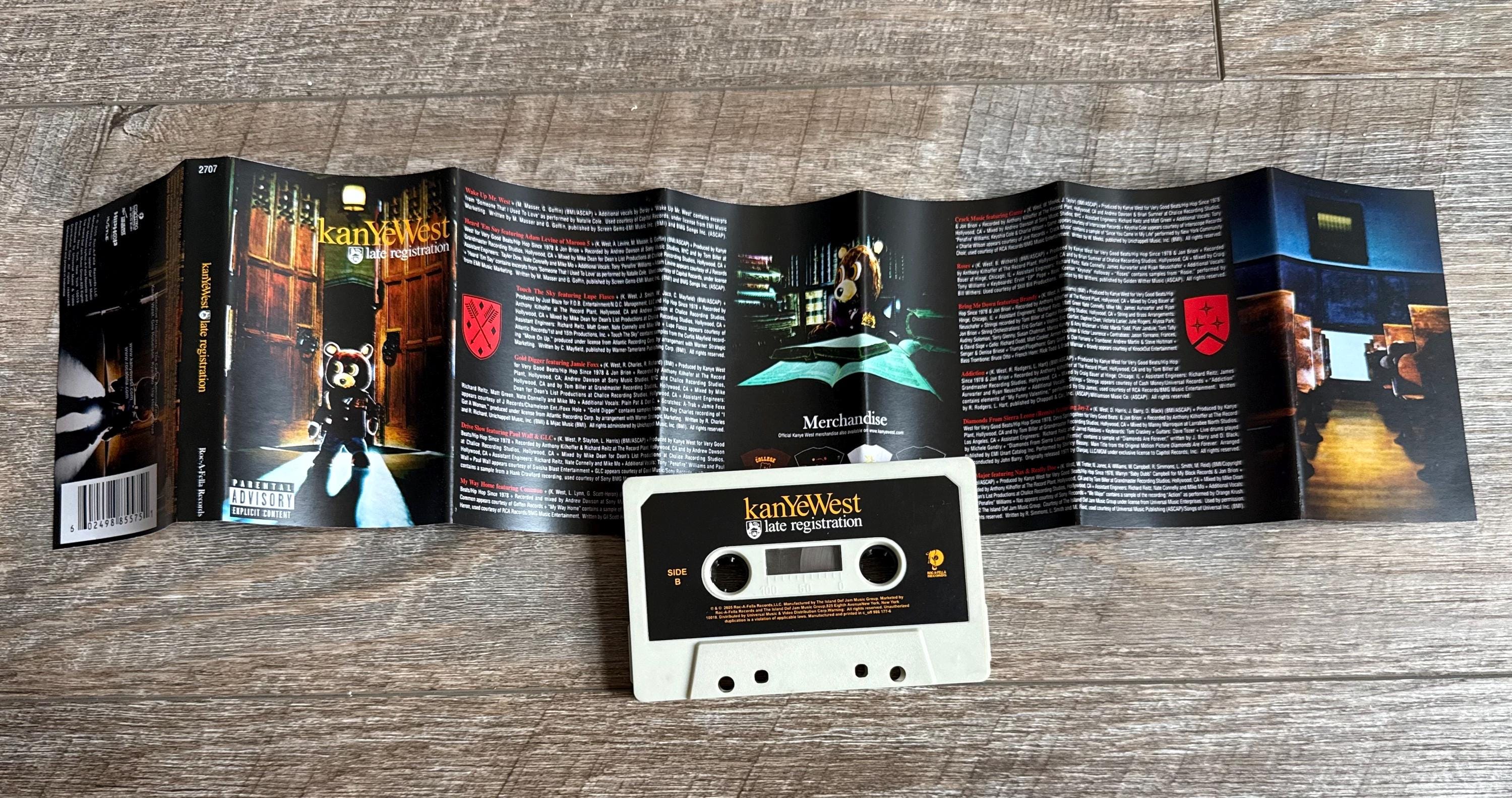 KANYE WEST CASSETTE Tapes - Etsy Canada