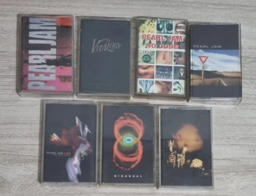 PEARL JAM CASSETTE Tapes - Etsy