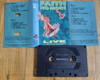 FAITH NO MORE Cassette Tape - Etsy