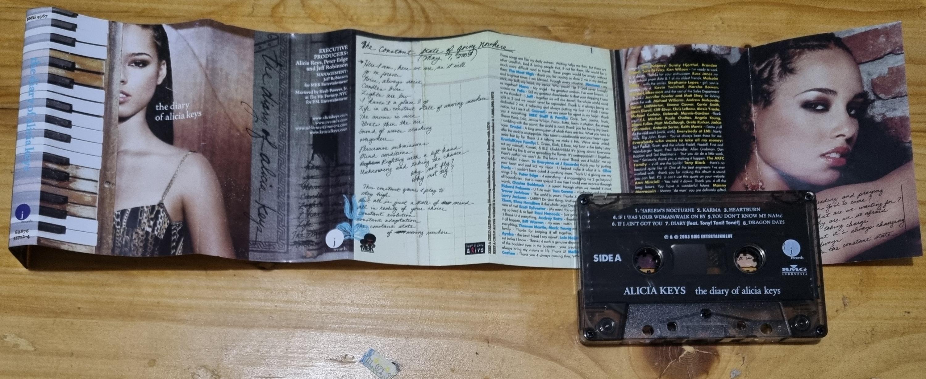 アリシア・キーズ カセットテープ - Etsy 日本