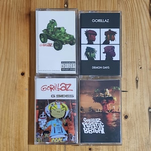 GORILLAZ CASSETTE TAPES