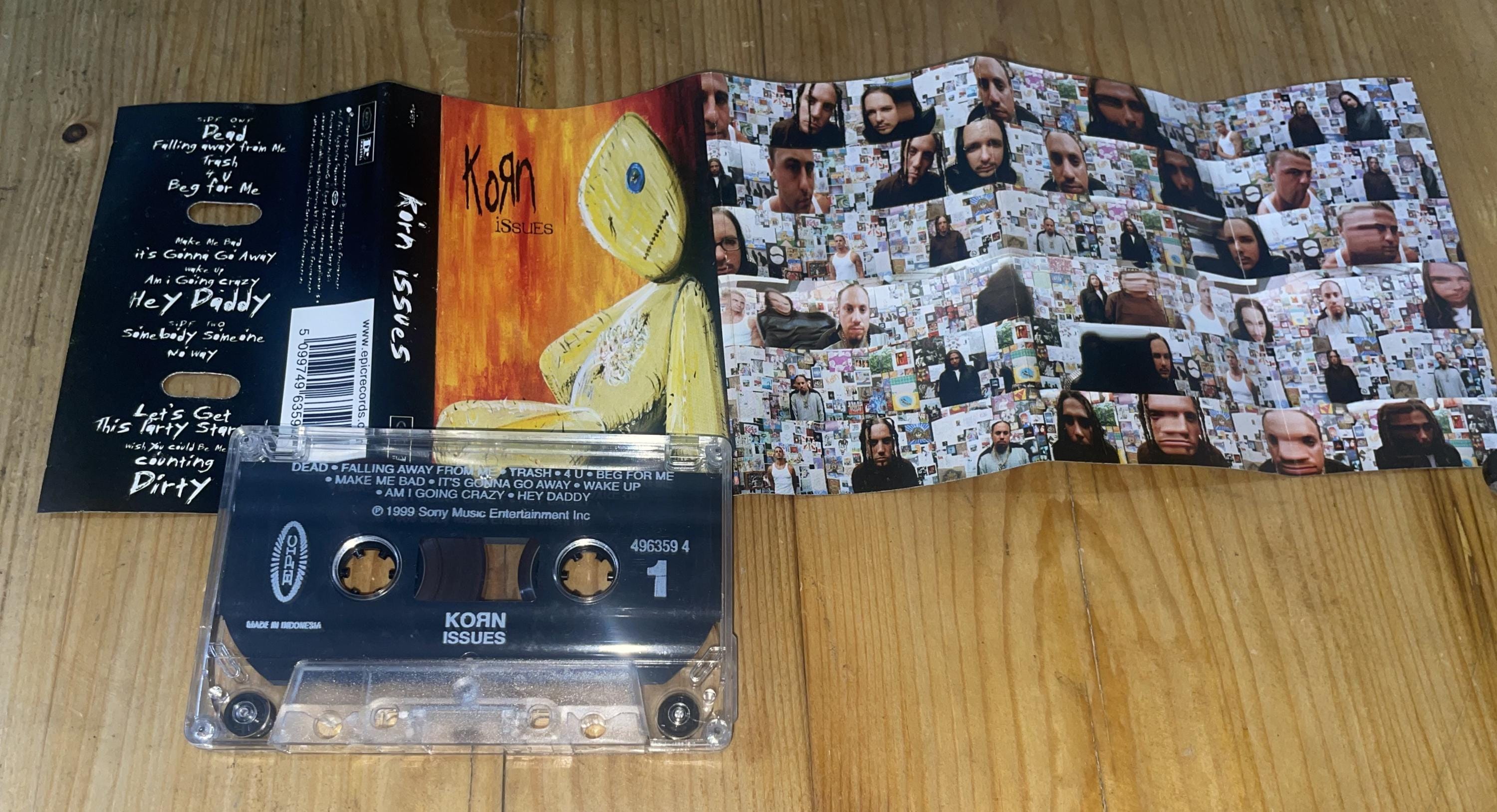 KORN カセットテープ - Etsy 日本