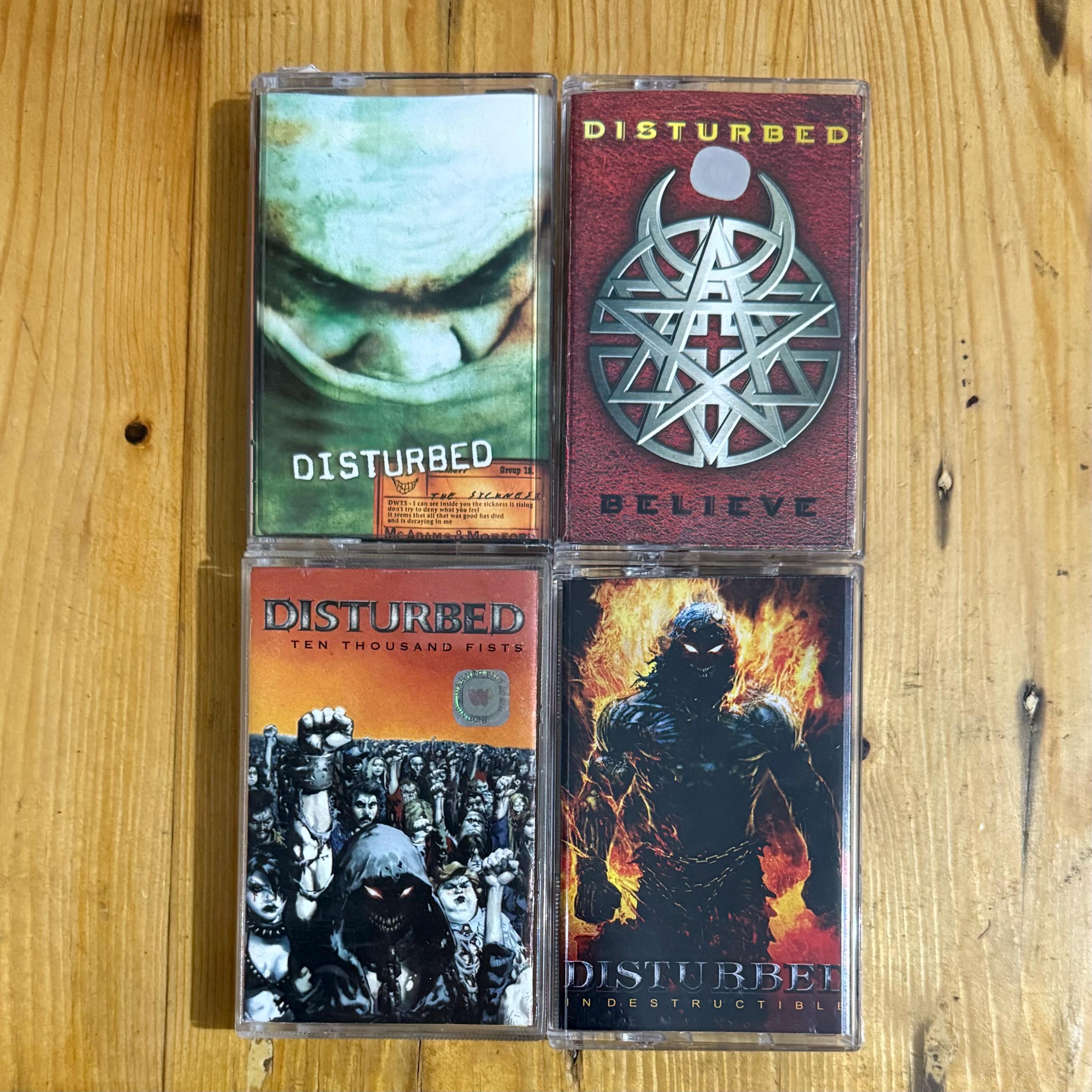 DISTURBED CASSETTE TAPE - Etsy