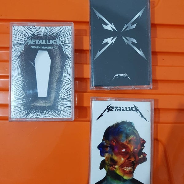 Metallica - Death Magnetic Cassette - Hardwired... To Self Destruct cassette - Beyond Magnetic Cassette Tape