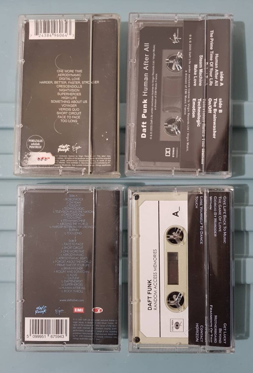 Daft Punk「Human After All」カセットテープ RARE!! Daft Punk「Human After All」カセットテープ RARE!!