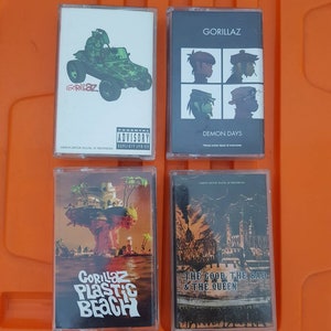 Gorillaz Cassette Tape - Demon Days - The Good The Bad & The Queen Cassette