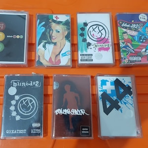 Blink 182 - Box Car Racer - + 44 - Cassette Tape
