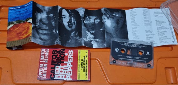 Red Hot Chili Peppers Cassette Tape - Etsy