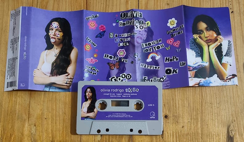 OLIVIA RODRIGO Cassette Tapes Sour