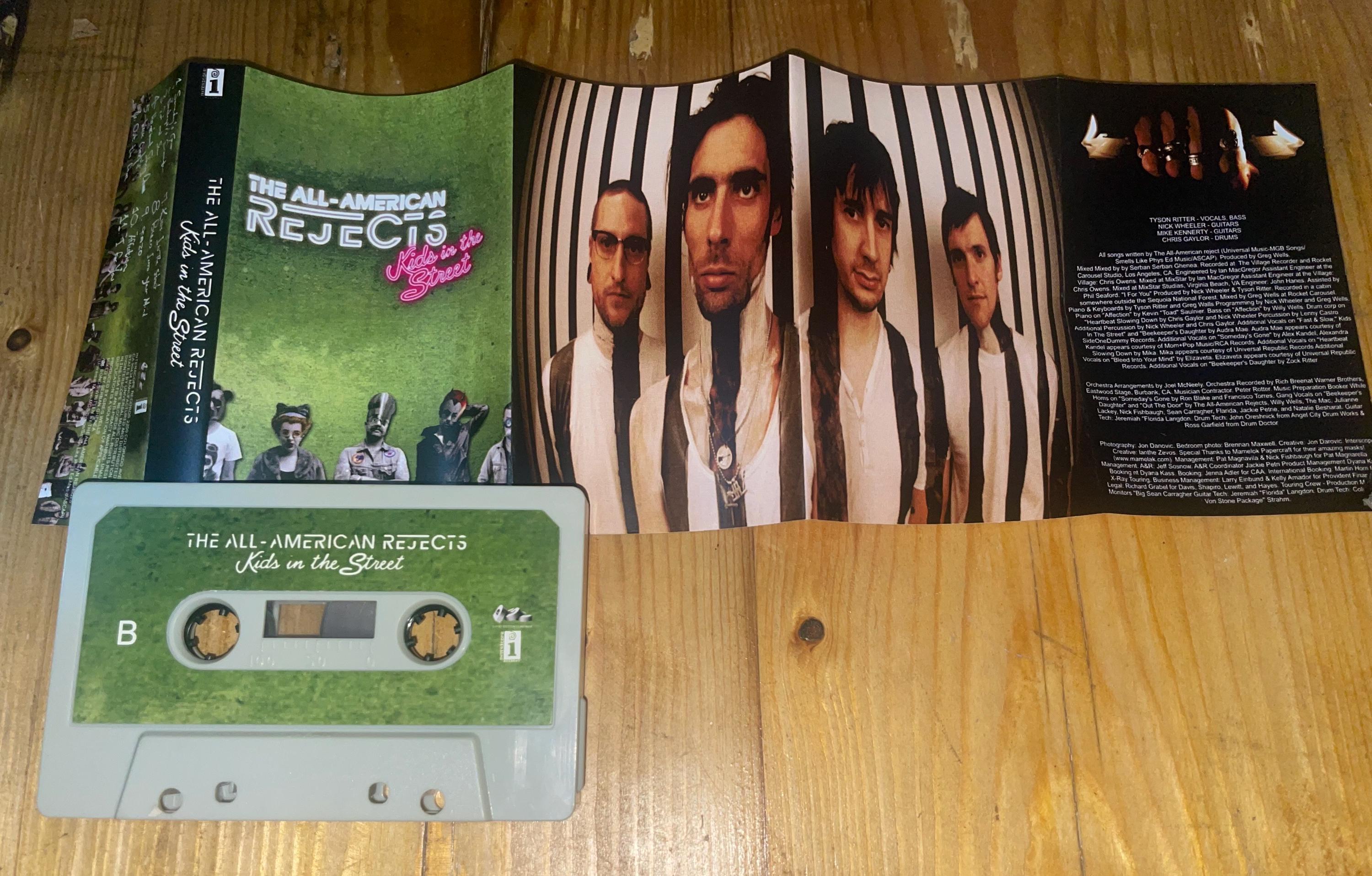 The All American Rejects Cassette Tape - Etsy