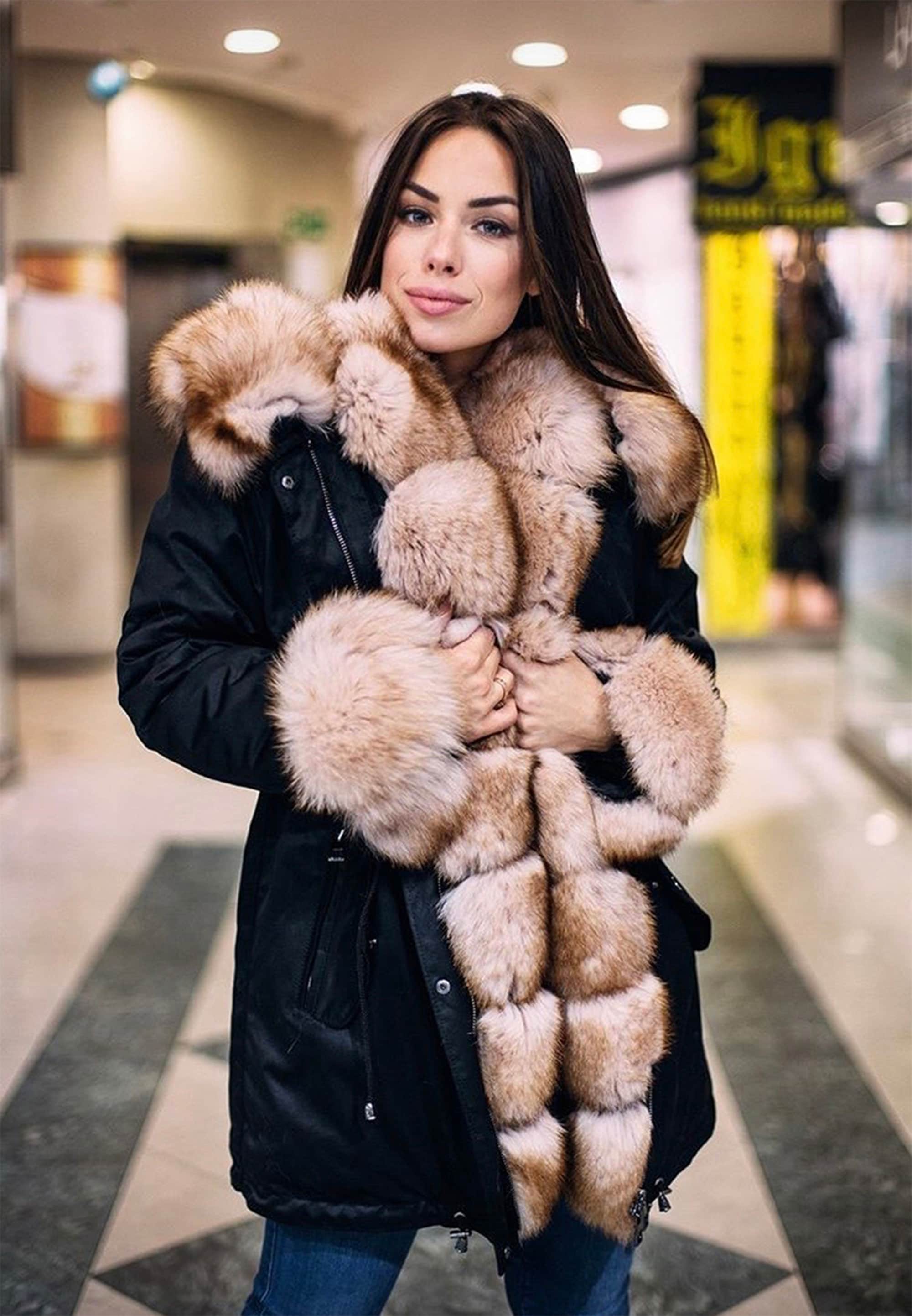 fur parkas