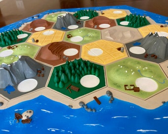 3d Catan Etsy 3d Catan Etsy