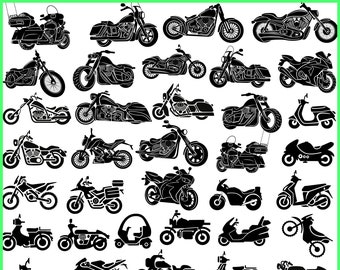 Motorcycle Svg Etsy