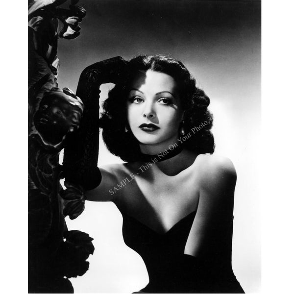 Hedy Lamarr Schöne Mode Portrait Filmstar Hollywood Mutter von Wi-Fi Erfinder Fine Art 4x6 5x7 8x10 Foto Print Poster D004