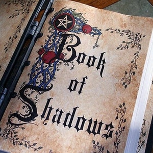 The Witches Book of Shadows 2840 Pages Witchcraft Wicca Witch Wiccan Spell Book Pagan Occult Bundle Ritual Potion Instant Download Printable