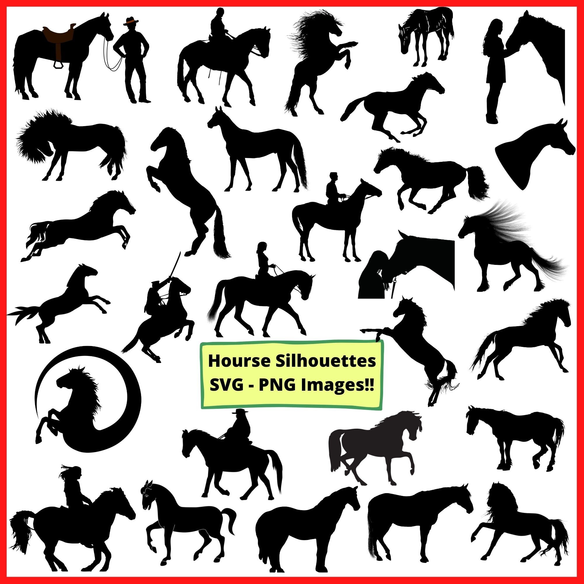 Horse SVG Horses Svg Pony Svg Horse Bundle Horse Etsy
