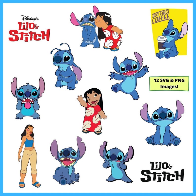 Download Lilo and Stitch SVG Stitch Svg Lilo Svg Disney Character ...