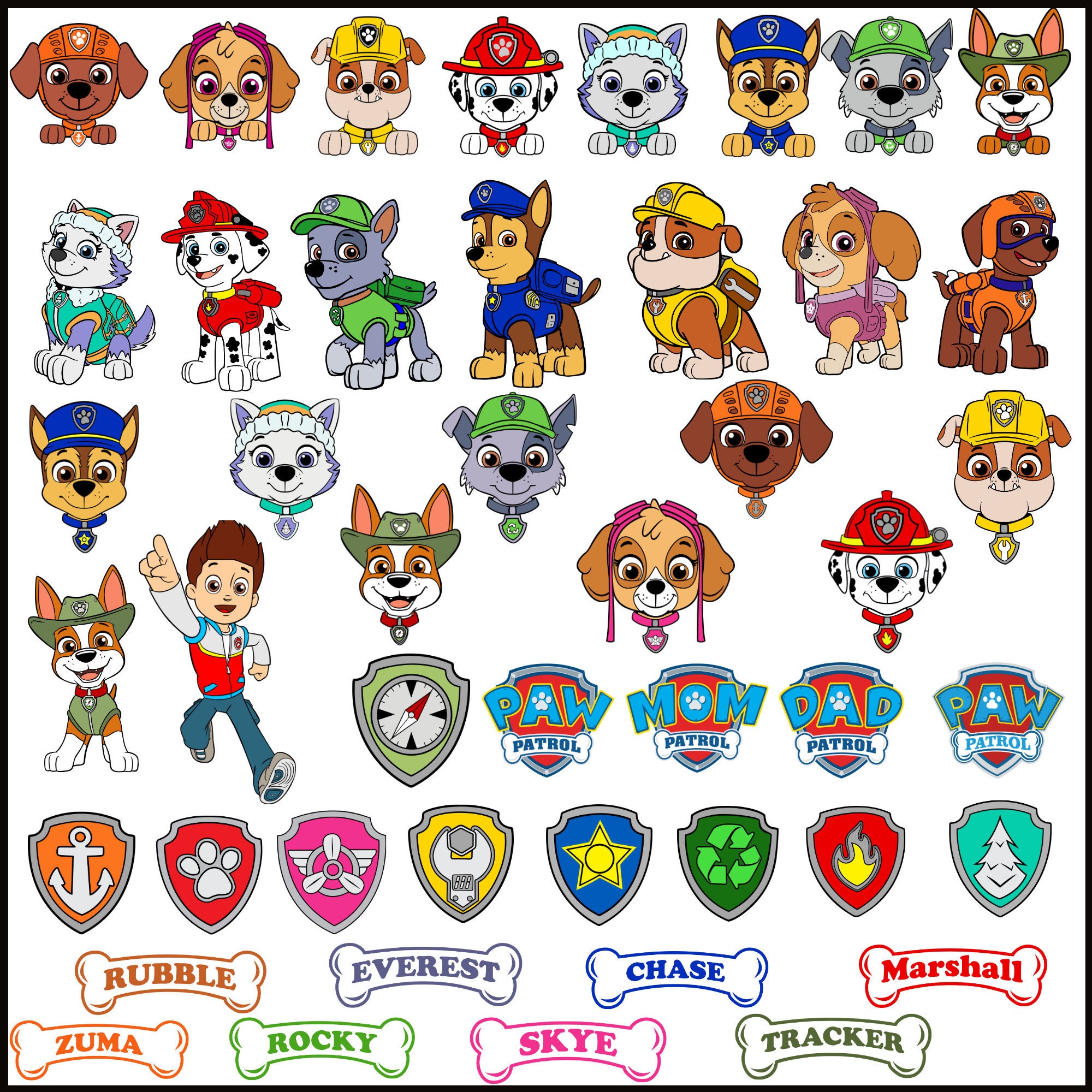 Free Free Paw Patrol Svg Etsy 916 SVG PNG EPS DXF File