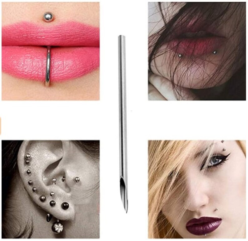 Hollow Puncture Piercing Needles Piercing Tools 10 PCS DIY Etsy