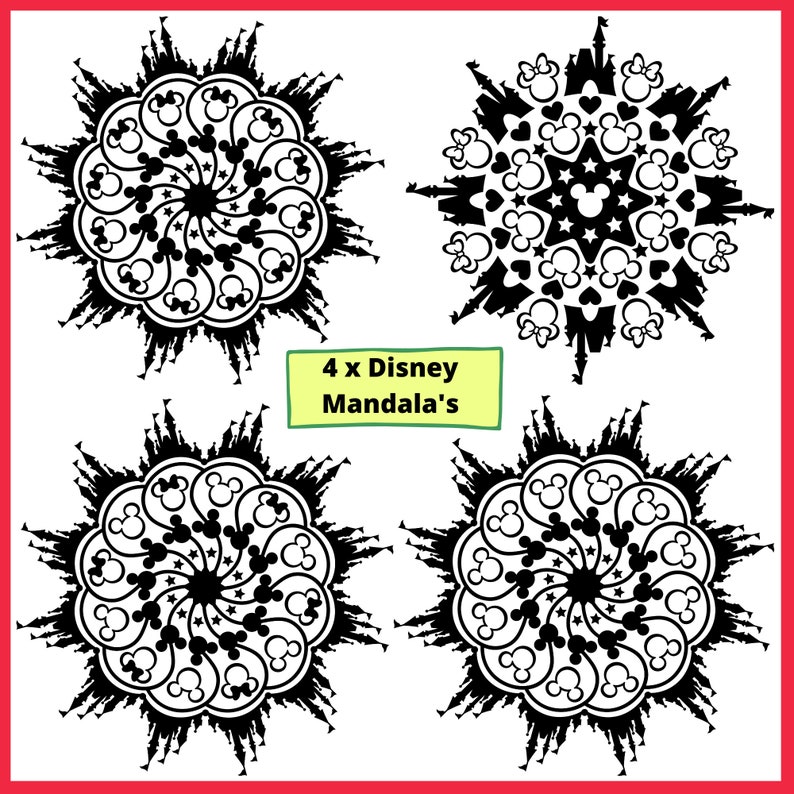 Download Disney Mandala SVG Mickey Mouse SVG Mickey Mandala SVG ...