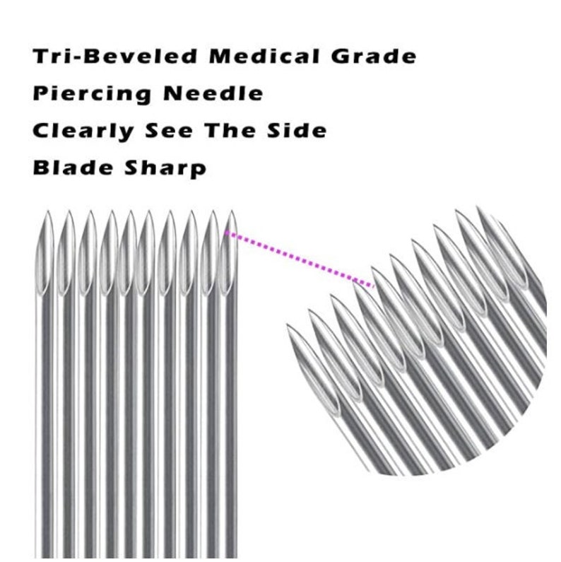 Hollow Puncture Piercing Needles Piercing Tools 10 PCS DIY Etsy