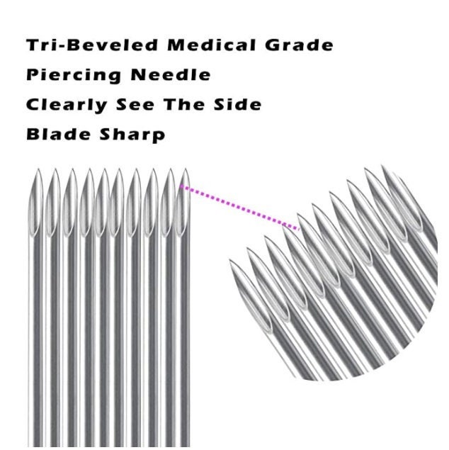 Hollow Puncture Piercing Needles Piercing Tools 10 PCS DIY Etsy