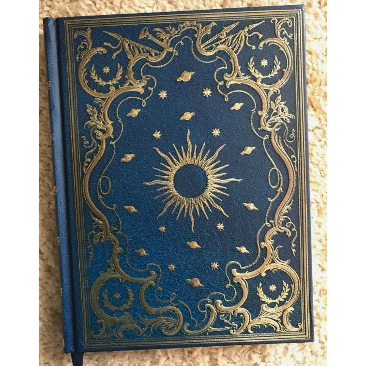 Celestial Journal Diary Notebook Wicca Spell Book Pagan Wiccan Moon Stars  Magic Spells Wizard Witchy Witchcraft Witch Book 