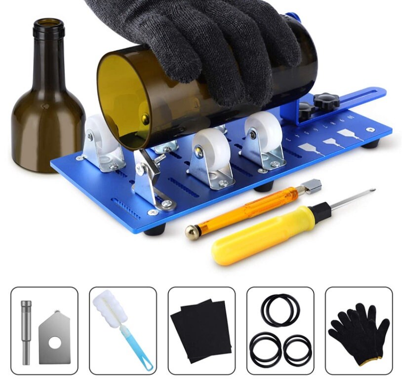 Glass Bottle Cutter Kit Glass Cutter Craft Kit DIY Kit Cutting Etsy