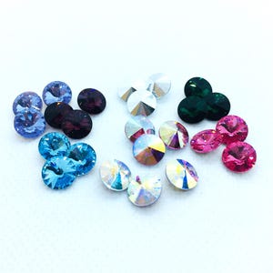 Kamień kryształowy Swarovski SS39 Rivoli, artykuł 1122, różne kolory, ok. 8,25 mm