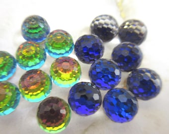 Boule de feu vintage en cristal Swarovski 8 mm, Art n° 4861 et 4869, 2 couleurs, cristal décoratif