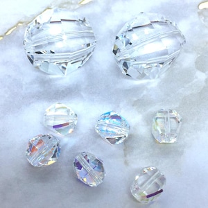 Swarovski LUCERNA crystal bead, 8 & 18 mm,