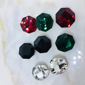 Swarovski 8116 octagon crystals - Etsy 日本