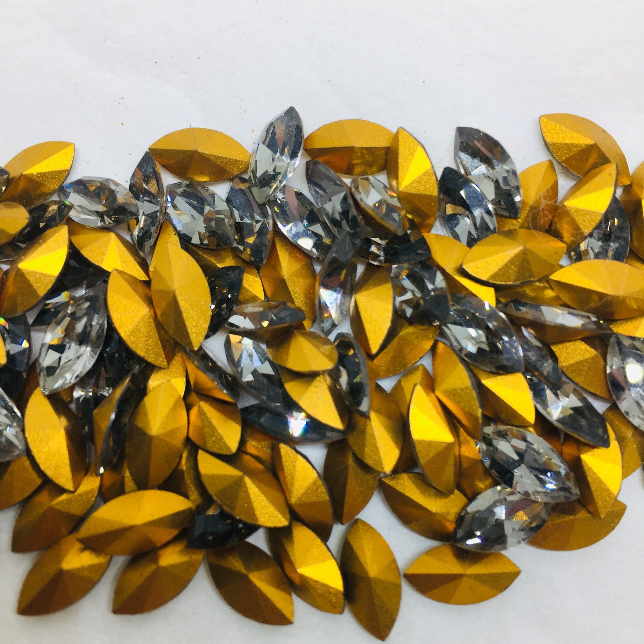 廃盤 Swarovski チューリップ レッド ピンク イエロー 3色セット SAL_Swarovski_Crystal_Vintage_