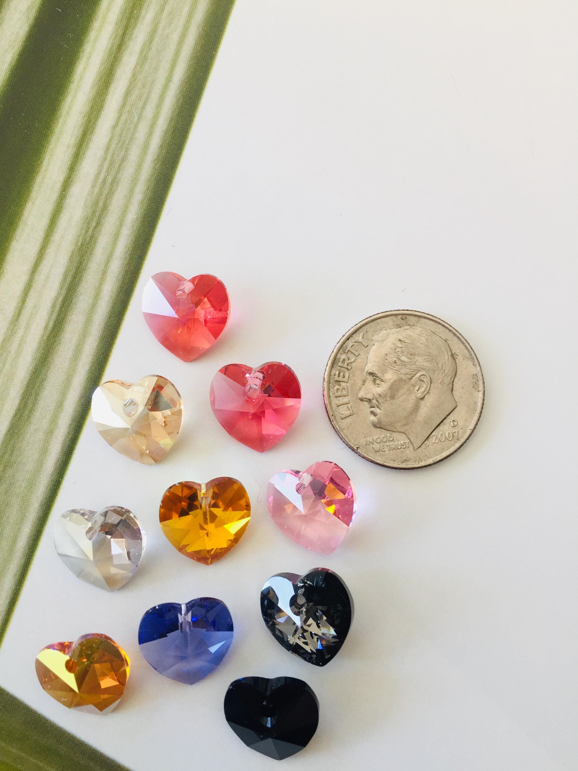 Swarovski Xillion Heart 10.3/10mm Crystal Pendant Drop, Article