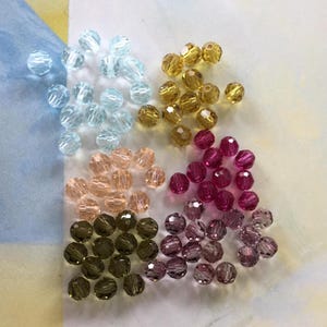 3mm Swarovski round crystal bead, Art.#5000, 8 colors, DIY projects, embellishments, decorations and sew - on