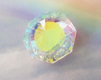 大きなスワロフスキークリスタルサンキャッチャー（廃盤品）2インチ