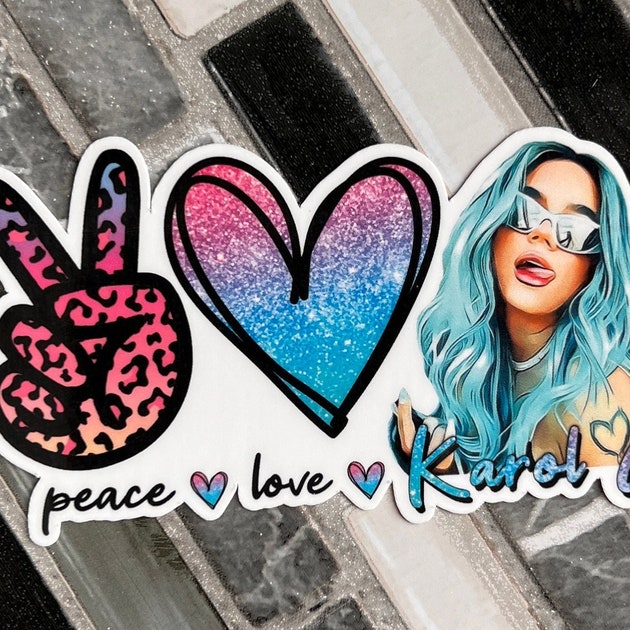 Karol G Sticker Karol G Stickers Bichota Sticker Bichota Stickers