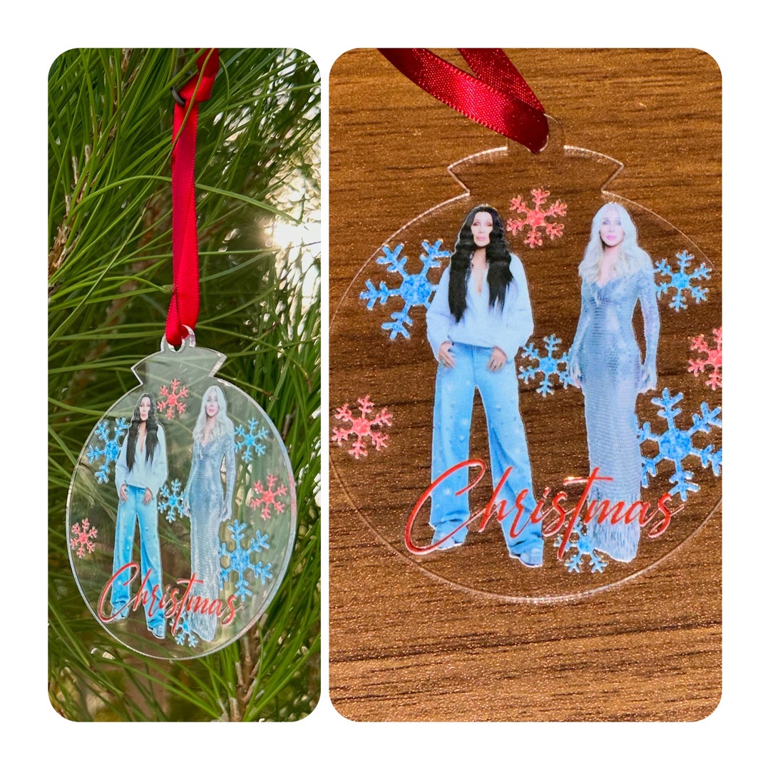 Cher Christmas Ornament 