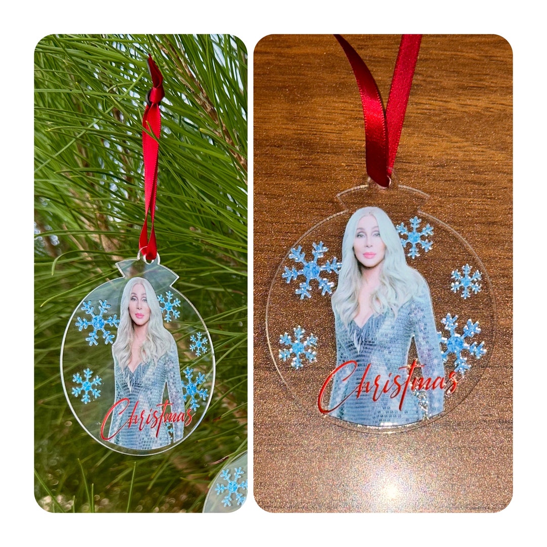 Cher Christmas Ornament 