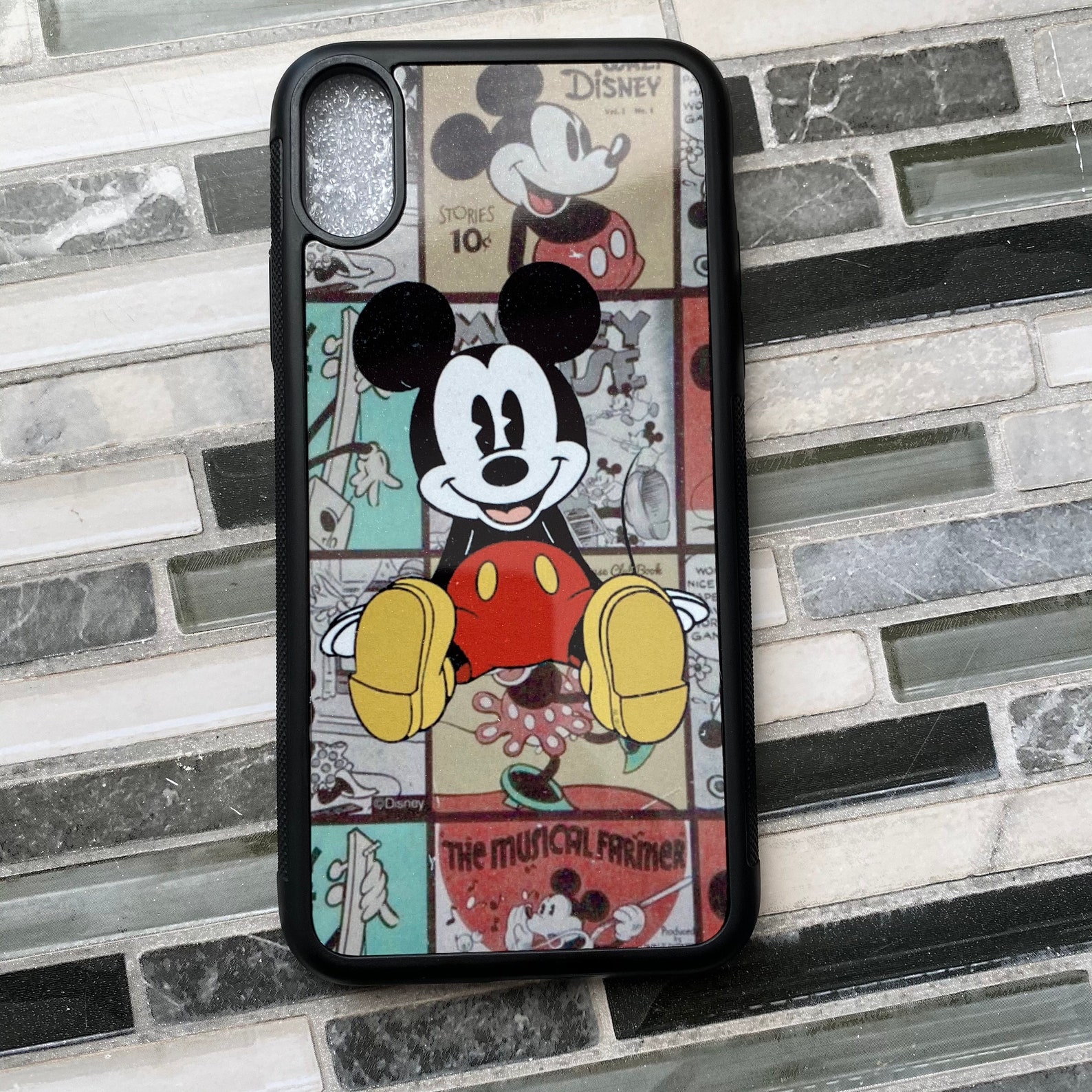 Mickey Mouse Phone Case Mickey Iphone Case Disney Iphone Etsy