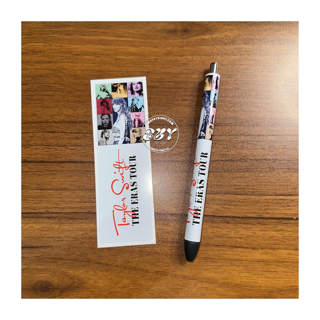 TAYLOR Pen Wrap THE ERAS Vinyl Pen Wrap Sticker Tay Tay Vinyl Printed