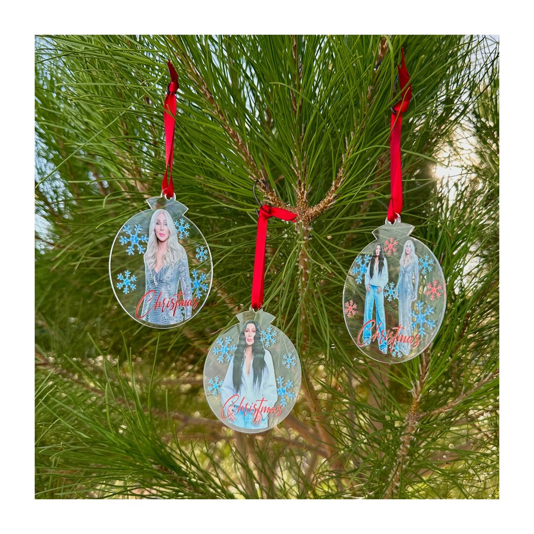 Cher Christmas Ornament 