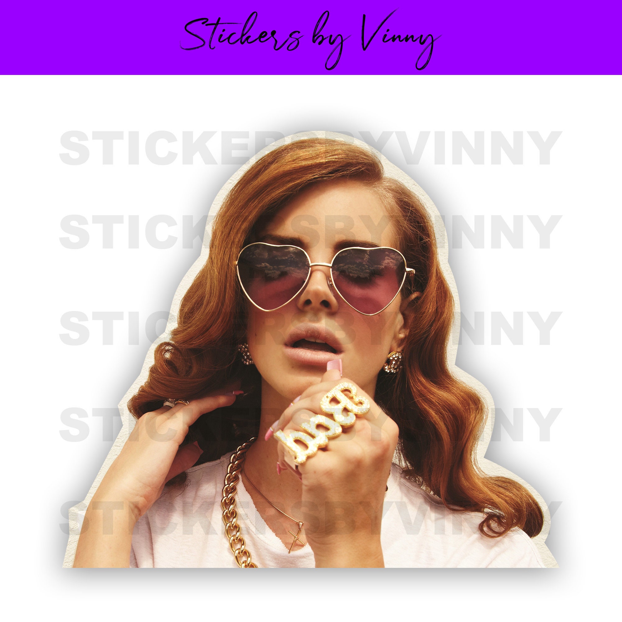 Lana Del Rey Sticker - Etsy