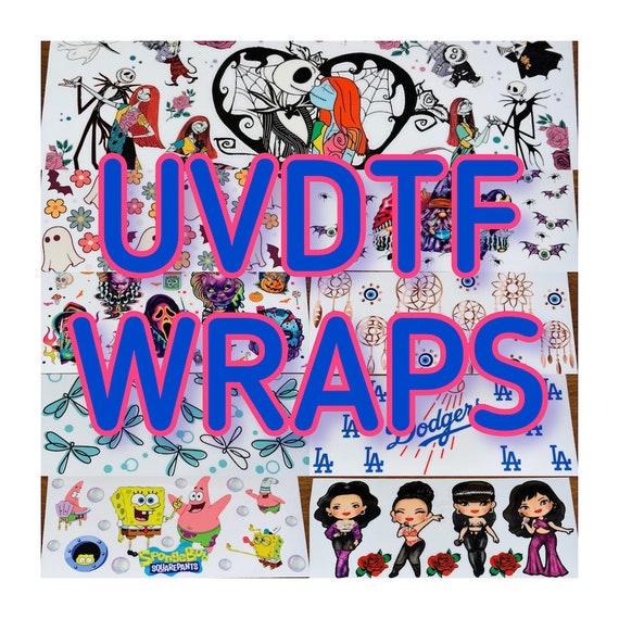 UVDTF Film Roll - UV DTF Hard Surface Stickers - A and B Film