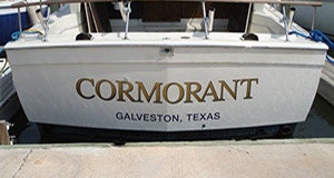 Custom Boat Name Vinyl Decal | Personalized Boat Stickers - Etsy